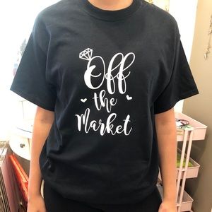 “Off the market” tee shirt